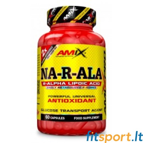 AmixPro® NA-R-Alpha 60 kaps. ( R - Alfa - lipolinė rūgštis ) 